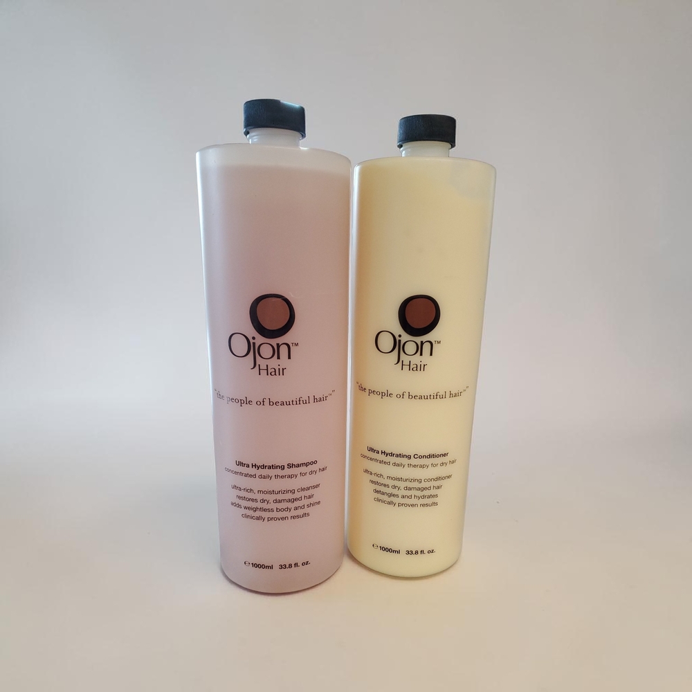Discontinued Ojon hair Ultra Hydrating Shampoo and Conditioner 33.8 Fl Oz Bottle